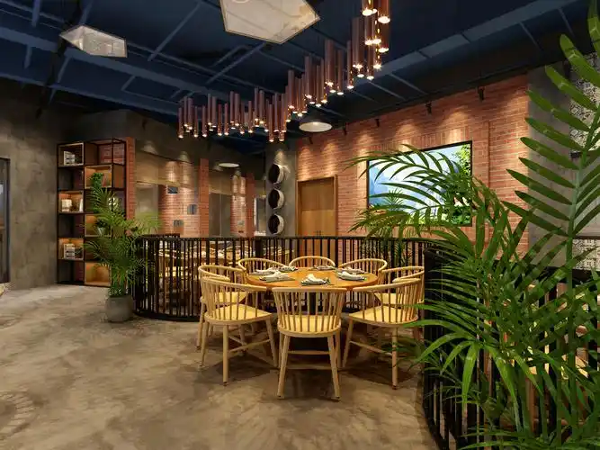 天府风南: 四川餐饮装修设计嗨牛排