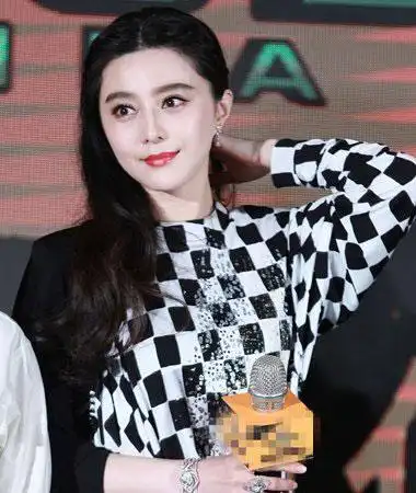 范冰冰长卷发编公主头造型设计