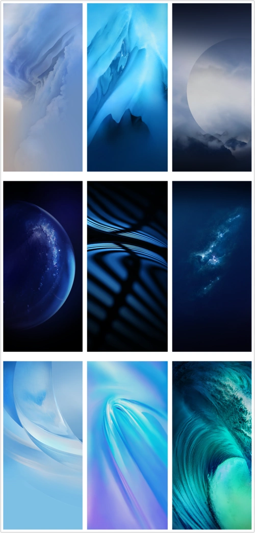 【壁纸】nex 3 5g手机内置壁纸丨1080*2340