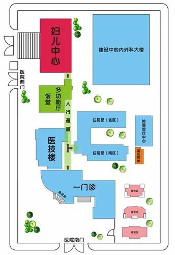 医院平面图-惠州市第六人民医院