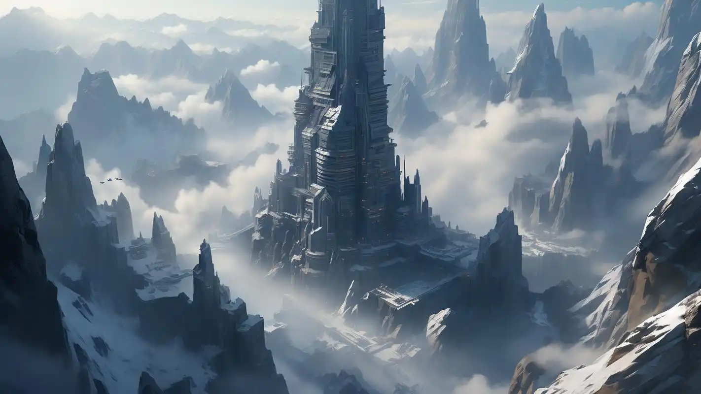 98霸气高冷建筑壁纸,谁用谁高级95