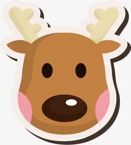 小鹿卡通可爱头像 卡通头像图片大全 -【爱个性】