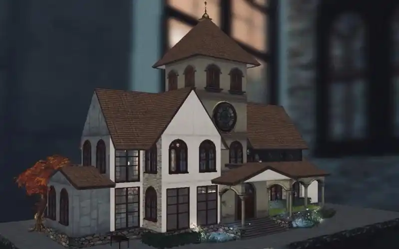 明日之后双人建筑之美恐别墅