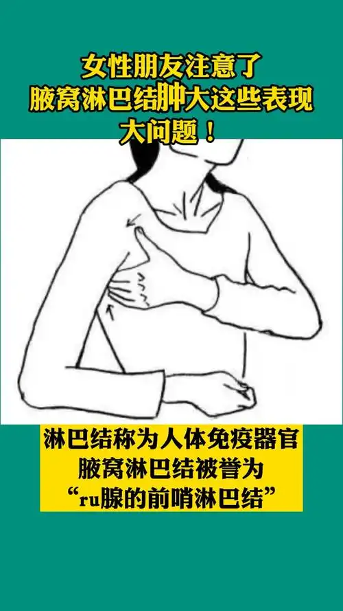 腋窝淋巴结肿大怎么回事?