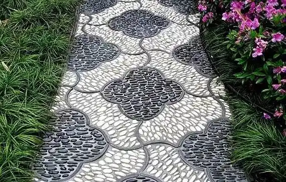 [分享]鹅卵石铺装景观图集资料下载