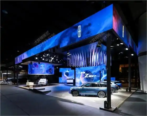 大型展台设计搭建林肯