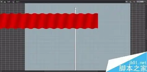 flash动画制作flash简单制作飘动的五星红旗