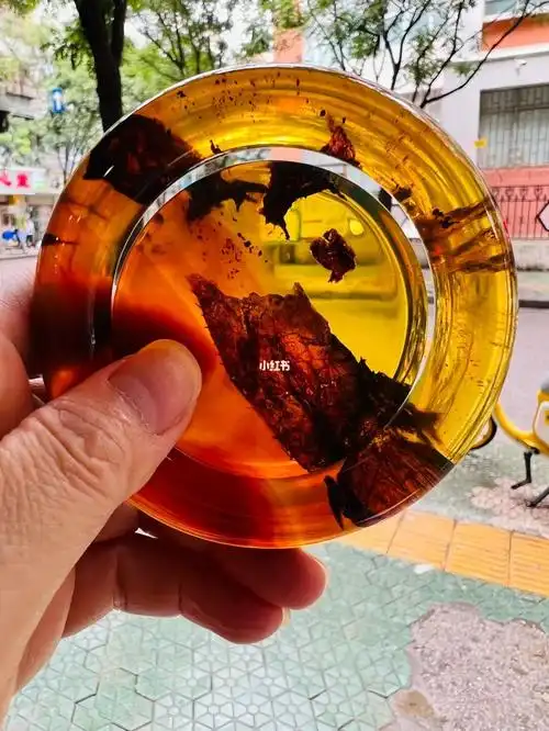 性价比之王缅甸植物琥珀手镯