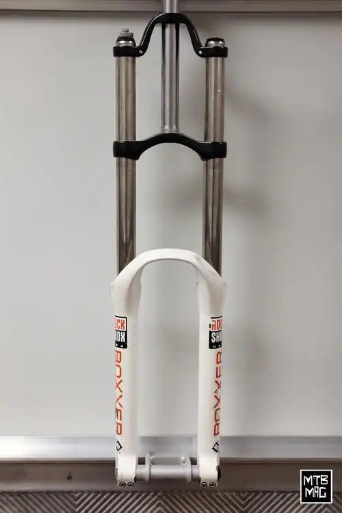 跨越20年rockshox名人堂的古董前叉