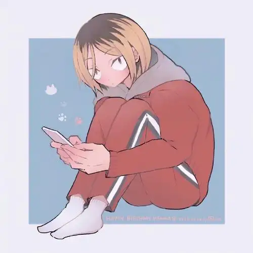 排球少年#孤爪研磨是一只特别可爱的猫猫