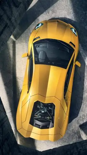 酷炫黄色豪车,高清图片,手机锁屏桌面-壁纸族