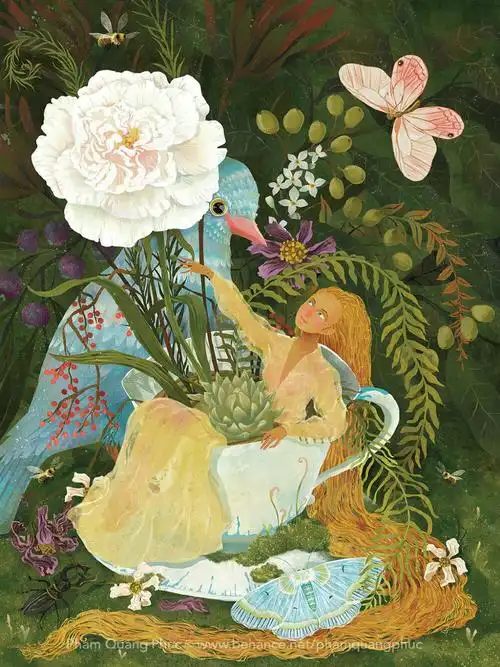 越南插画师ph55mquangphúc绘画作品676767