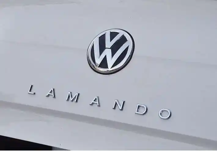 适用于大众凌渡改装英文字母后尾箱车标贴字母贴车标装饰 15-19款