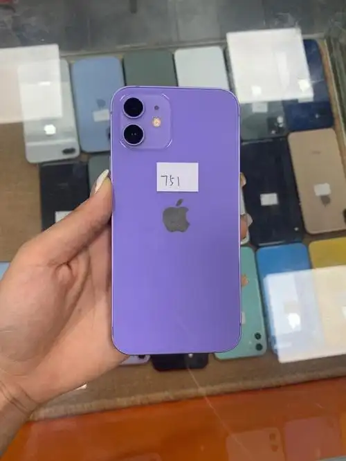 苹果12  美版128g 双卡全网通爱思绿 5g 9新 电池91% #二手手机