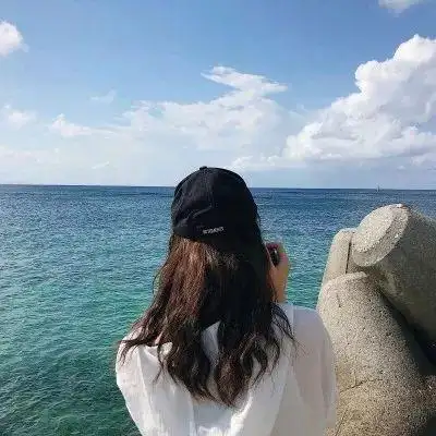 女生头像小清新背影女头像