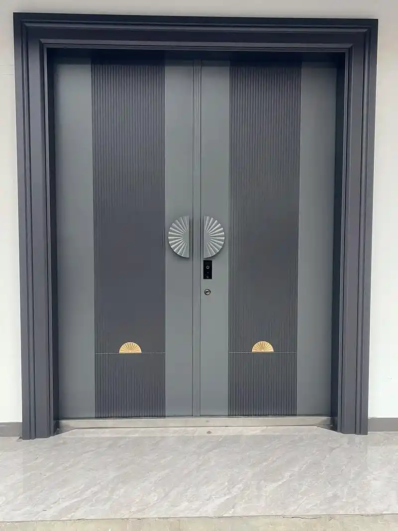 别墅入户门推荐 #锌合金大门 #门最新款[烟花]大年初六· - 抖音