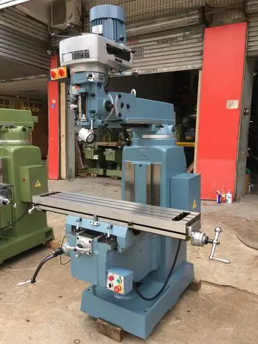 台湾立式摇臂炮塔m4s铣床fanta牌云南台正拓宇专机床身新款光机