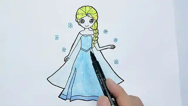 公主简笔画简单又漂亮 公主简笔画简单又漂亮可爱