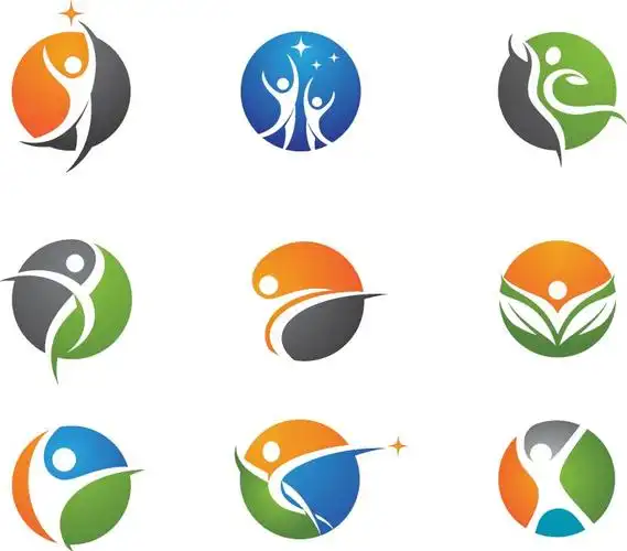 矢量标志图片-创意卡通时尚风格的矢量标志设计素材-高清图片-摄影