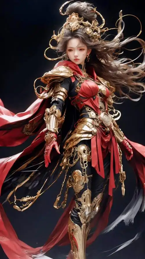 壁纸分享,身穿铠甲的美女战士,那叫一个英姿飒爽啊