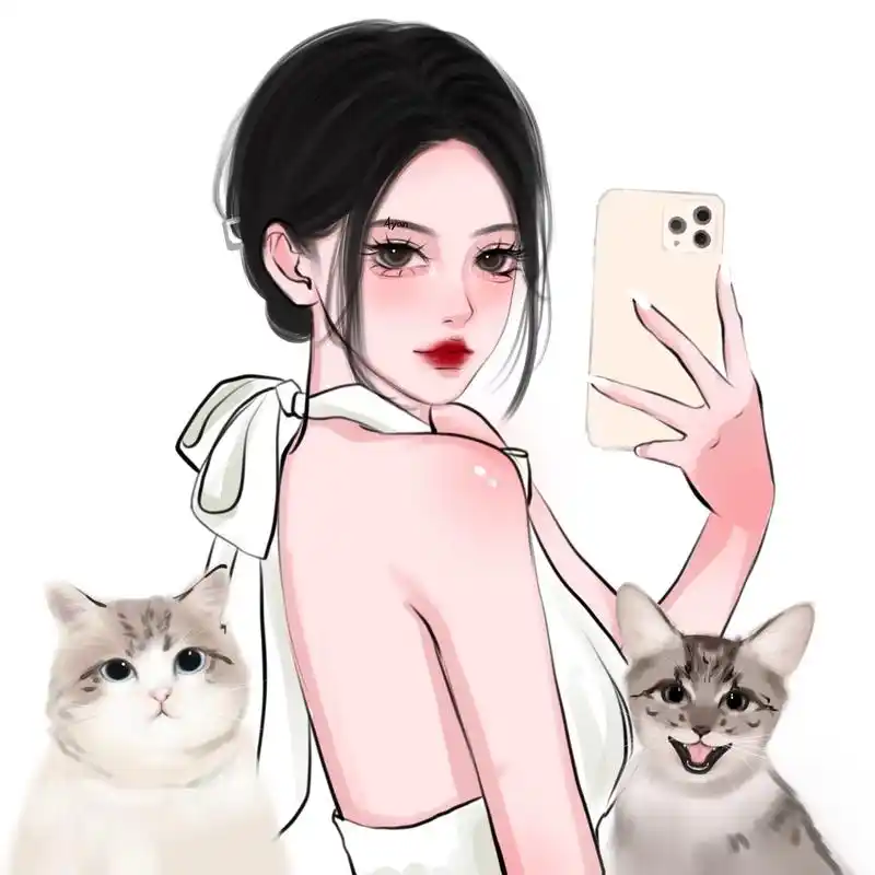 procreate绘画 #女生头像 #手绘头像 #ipad - 抖音