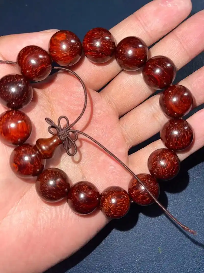 浅说小叶紫檀手串15cm