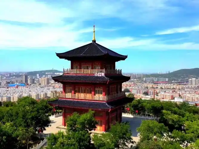 大美鲅鱼圈 青龙山公园_营口盖州阳光假日宾馆攻略_景点_出行_人文