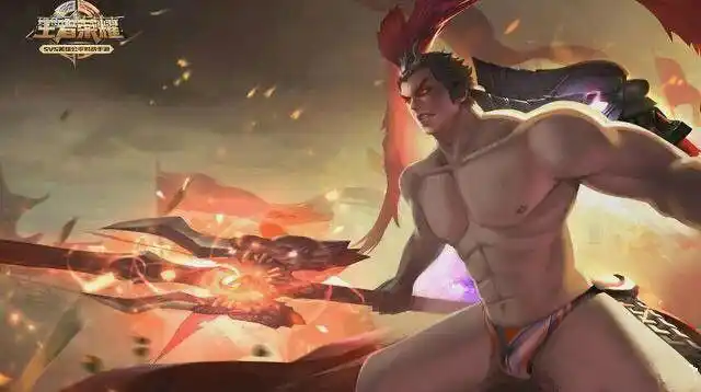 王者荣耀:福利!12位英雄晒腹肌!