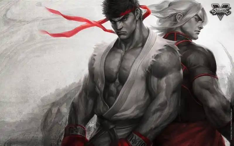 街头霸王5(street fighter v)-2017年游戏海报壁纸