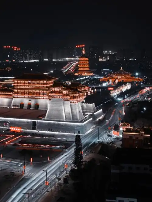 洛阳应天门夜景