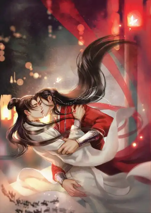 墨香铜臭##天官赐福# 花城 谢怜 绘师:踏焰焚风