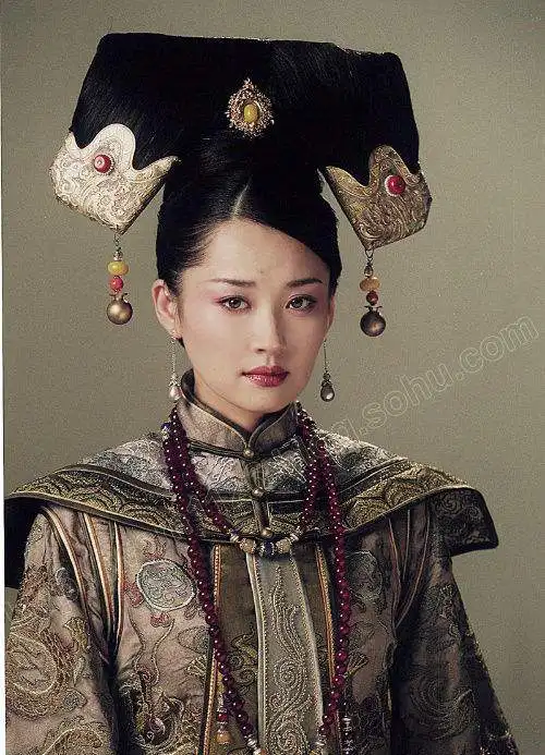 许晴饰演的孝庄太后,也太美了吧_多尔衮_皇太子_范浩