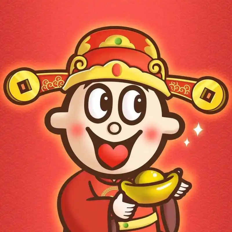 财运迎旺头像拿去-旺仔头像 适合过年情侣头像啊,好可爱的旺仔们!