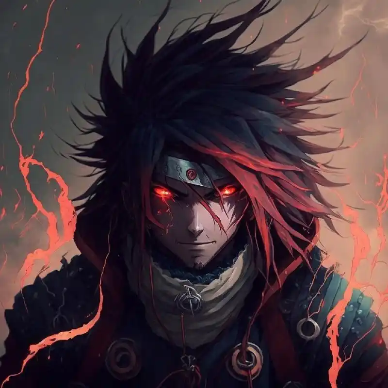 ai生成·火影忍者宇智波斑风格头像