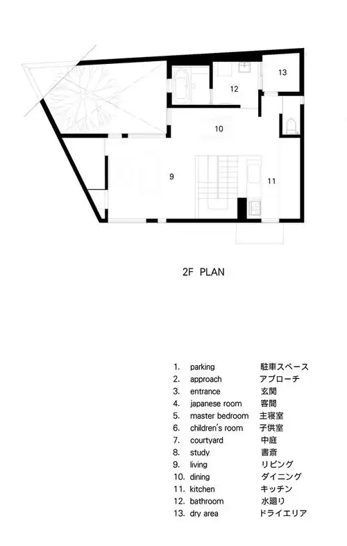 日本大分oji住宅平面图-日本大分oji住宅第21张图片
