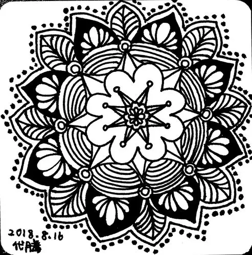 最近画的一些黑白画儿