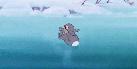 动画gif小兔子gif滑冰gif开心gif