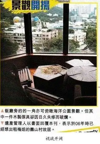 梅艳芳物业过亿 豪华故居封闭七年首曝光(图)