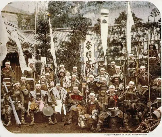 百年前这些彩照,还原凶残日军从何而来