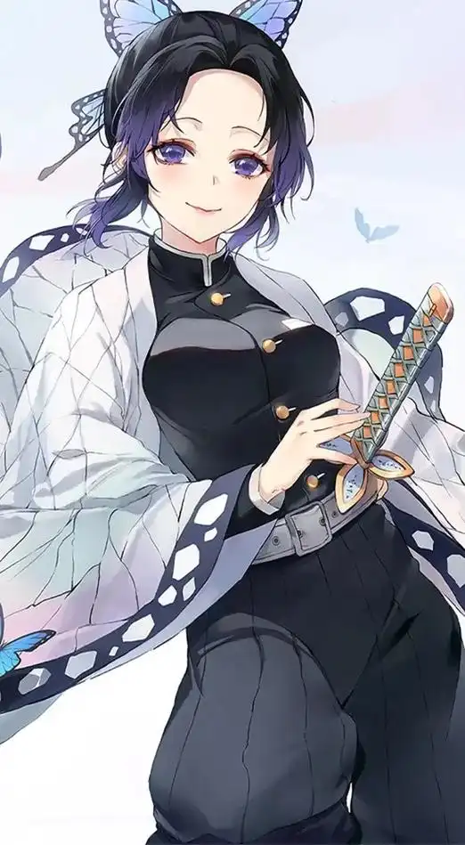 鬼灭之刃蝴蝶忍弥豆子手机屏幕壁纸高清