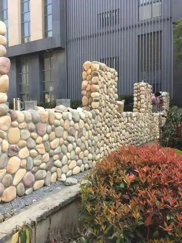 鹅卵石切片在花园园艺造型中的应用案例