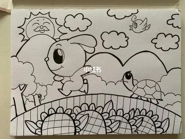 封面简笔画简单又好看 封面简笔画简单又好看彩色