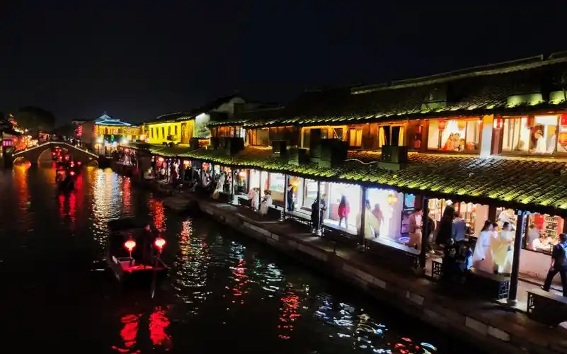 西塘古镇夜景