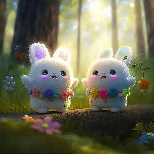 最美兔子头像 萌萌哒可爱的唯美兔子头像图片合集_可爱动漫头像_头像