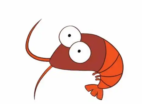 卡通小虾简笔画的画法步骤教程67及图片大全