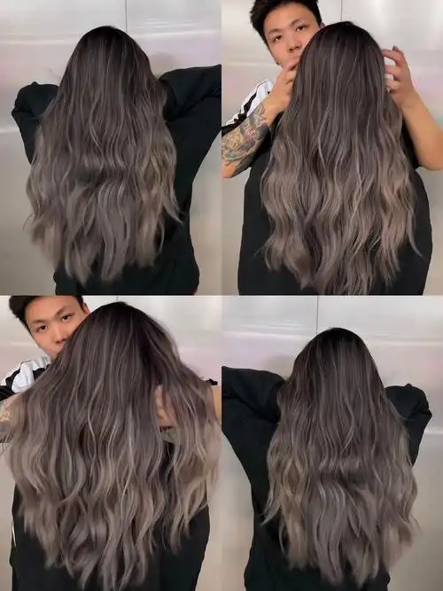 最近作品出品#巴黎画染 #显白发色 #无锡染发 #混血发色 - 抖音