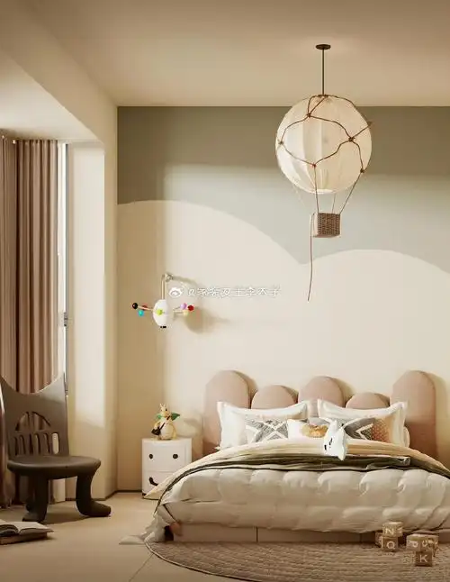 卧室设计夏天就是很适配这些清爽色调啊#装修设计##家居装修##兰州