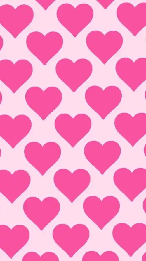 简单#小清新"爱心&壁纸#手机屏保"