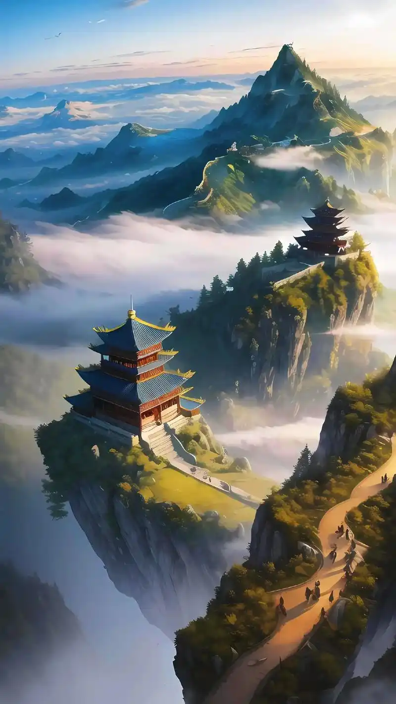 有些风景看一眼就被迷住了#图文伙伴计划 #古风 #治愈系风景 - 抖音