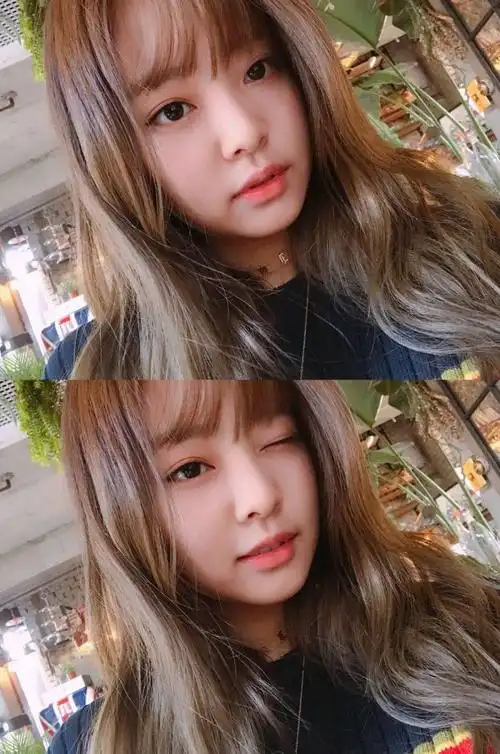 金智妮终于换发型了!"中分"换成"齐刘海"后,粉丝直呼恋爱了